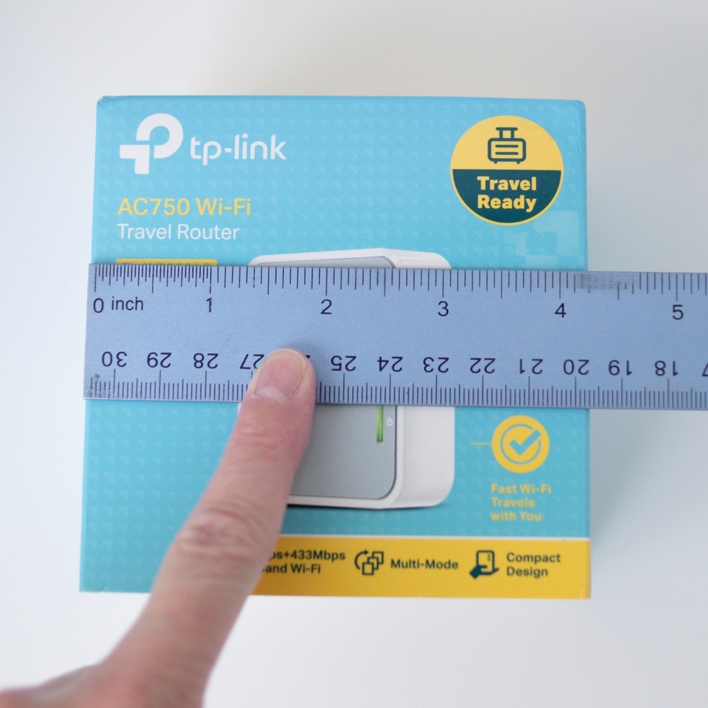 TP-link-link AC750 Wi-Fi Travel Router TL-WR902AC 300MBPS Dual Band Compact - Picture 6 of 6